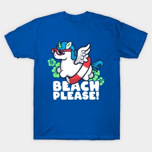 Unicorn Beach please T-Shirt